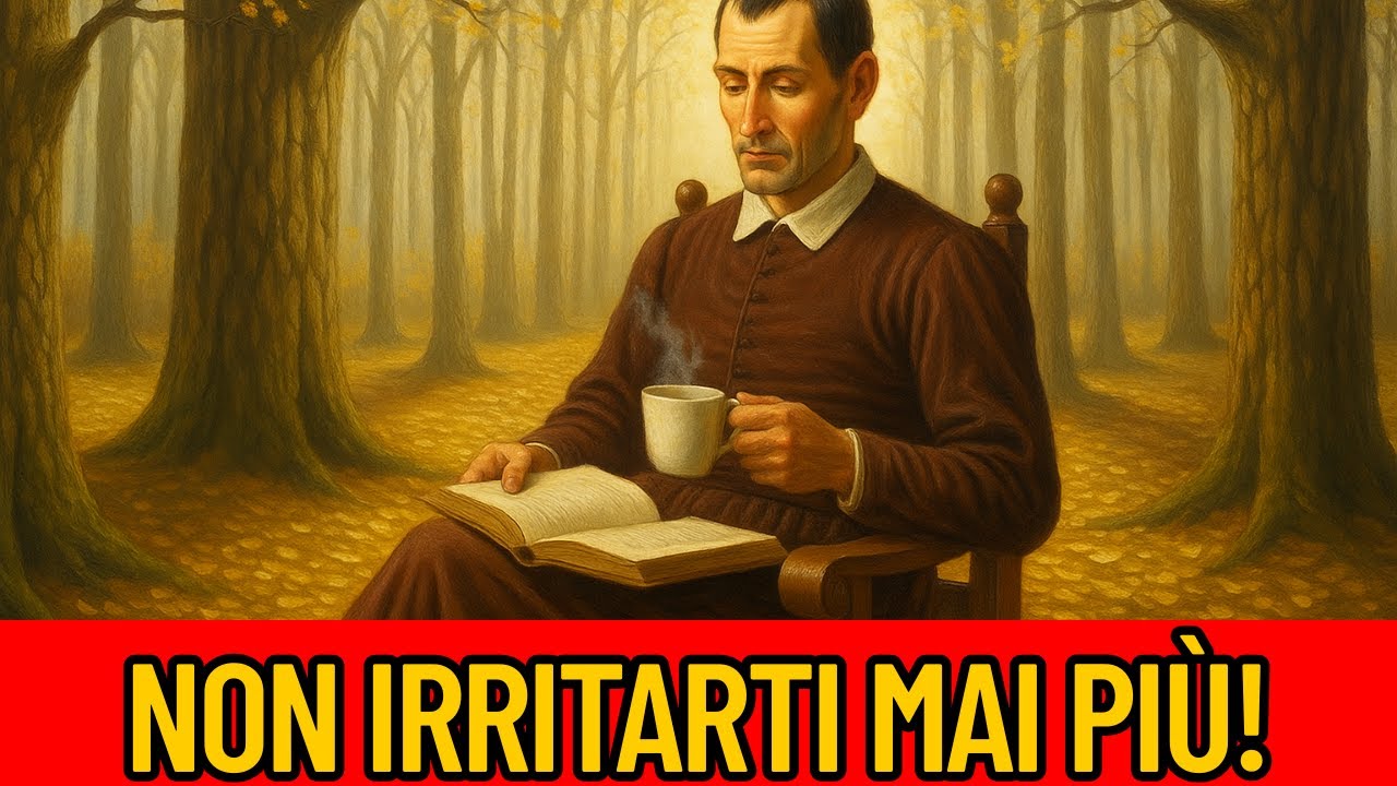 Come Non Arrabbiarti Mai Né Lasciarti Turbare da Nessuno | Psicologia di Machiavelli