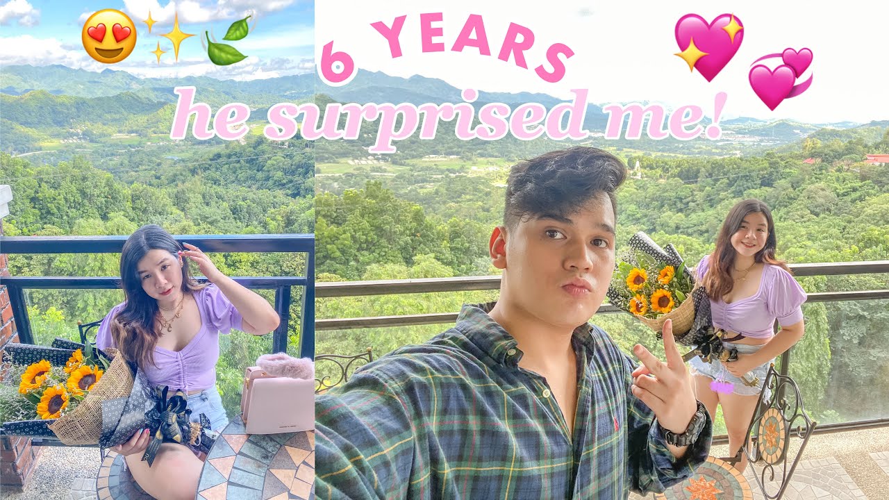 VLOG• OUR ANNIVERSARY 💞 OVERLOOKING & RELAXING DATE 🍃 ✨ (He surprised me!)