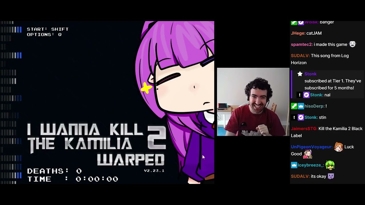 I Wanna Kill The Kamilia 2 Warped Playthrough - Day 1