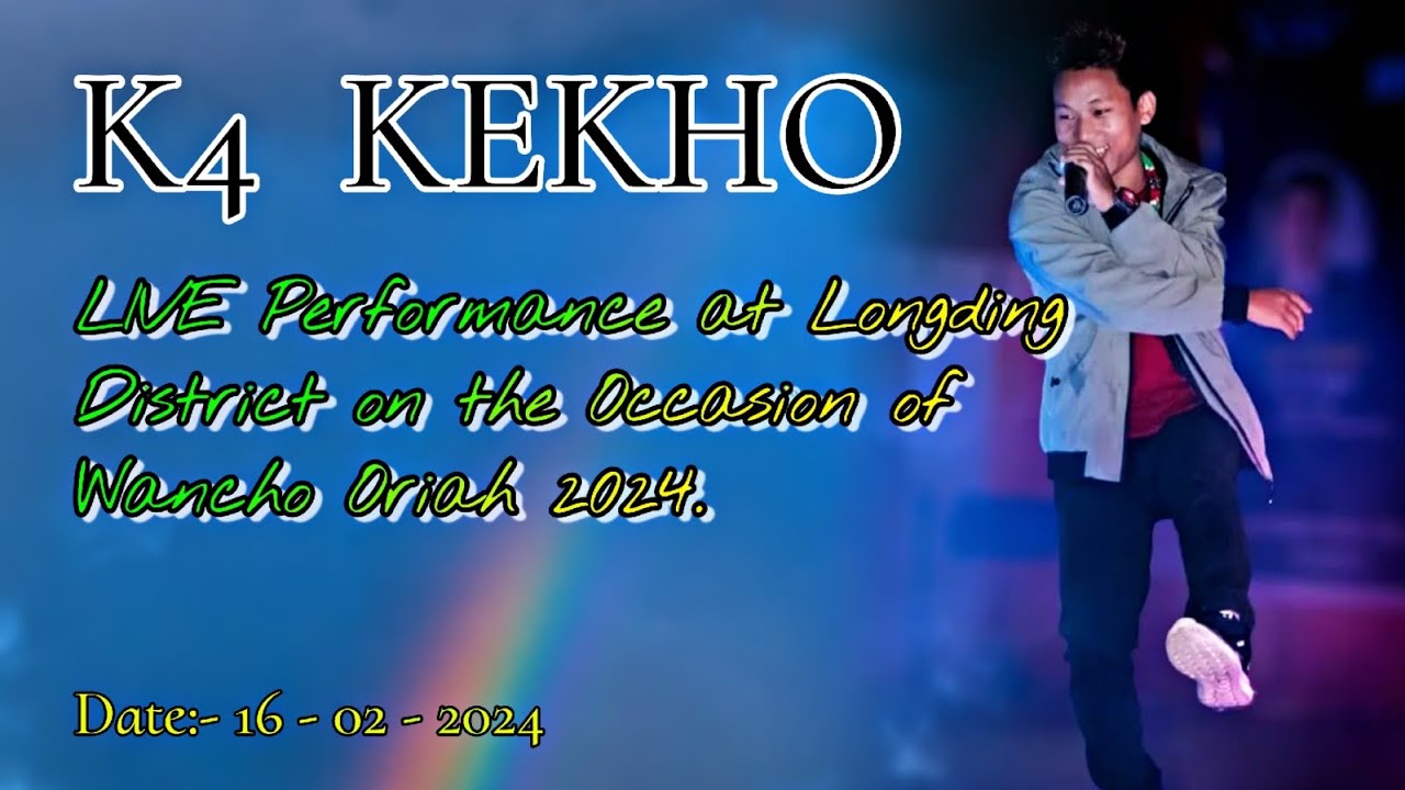 K4 KEKHO Live Performance at Longding District, A.P, Northeast India❤️❤️❤️ @K4KekhoMusic ❤️❤️❤️