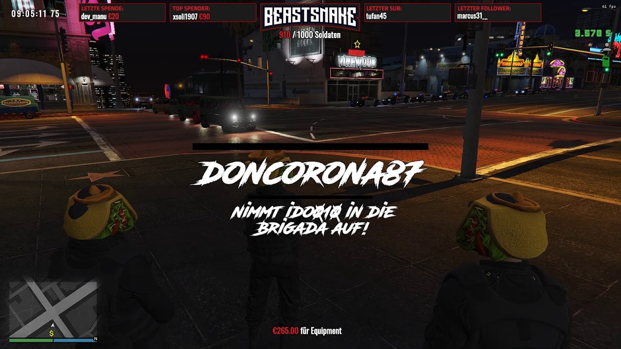 Der 24 Stunden Wahnsinn 😂 - Teil 2 - BeastSnakeLIVE | GTA Roleplay #2