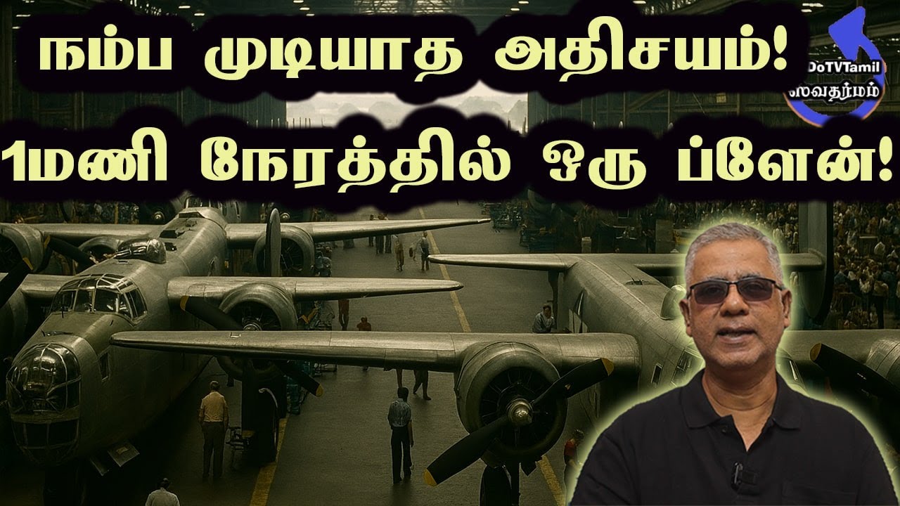 நம்ப முடியாத அதிசயம் - 1 மணி நேரத்தில் ஒரு ப்ளேன்...