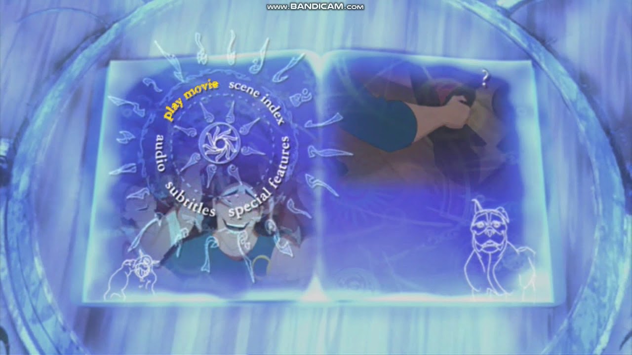 Sinbad legend of 7 seas (2003) - DVD menu