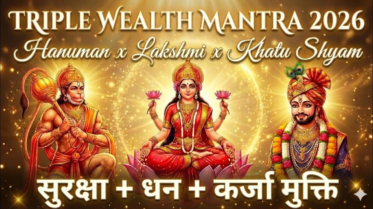 जीवन से कर्ज और बाधाएं मिटाएंगे ये 3 मंत्र | 2026 Success Chants for Wealth & Debt Relief