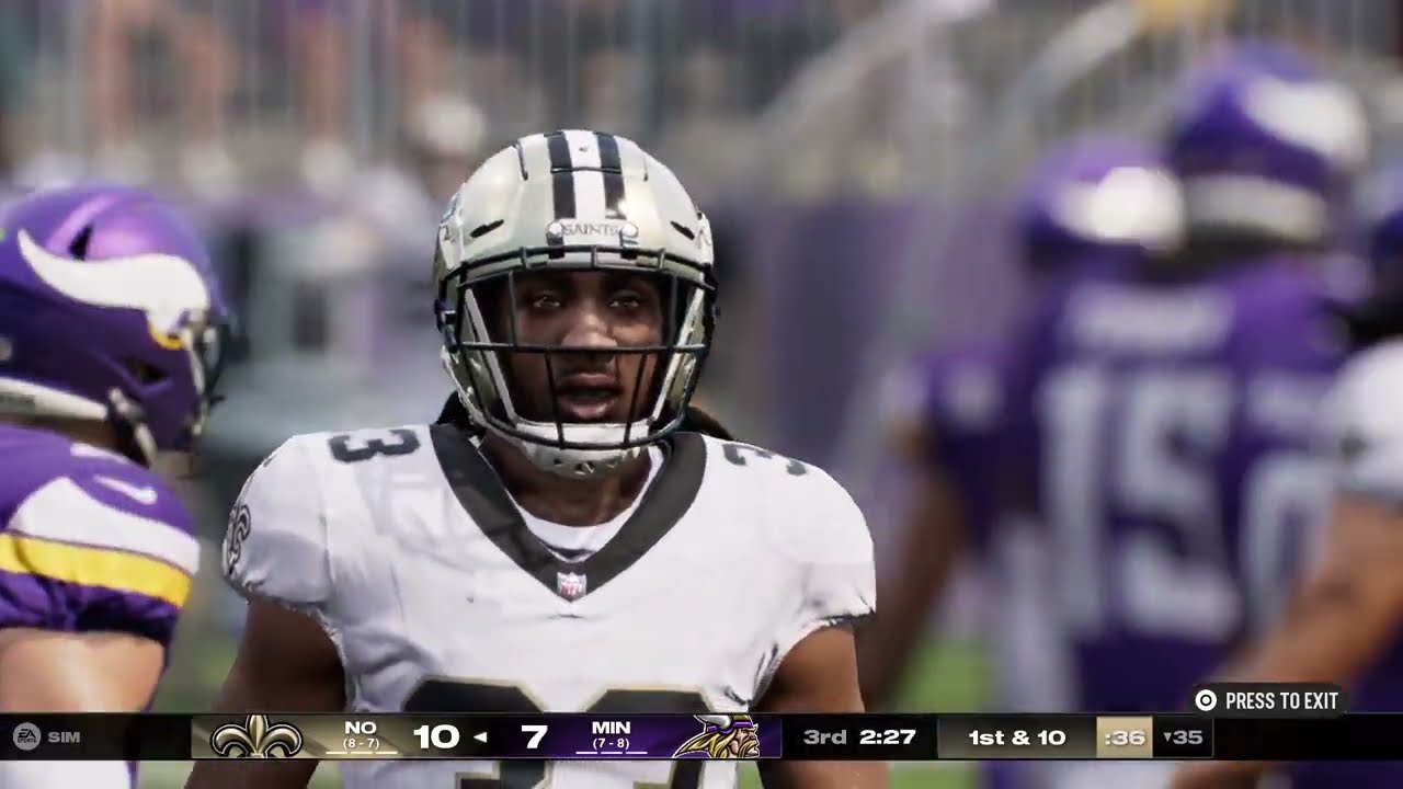 2026: Week 17 - Saints vs. Vikings 2nd Half