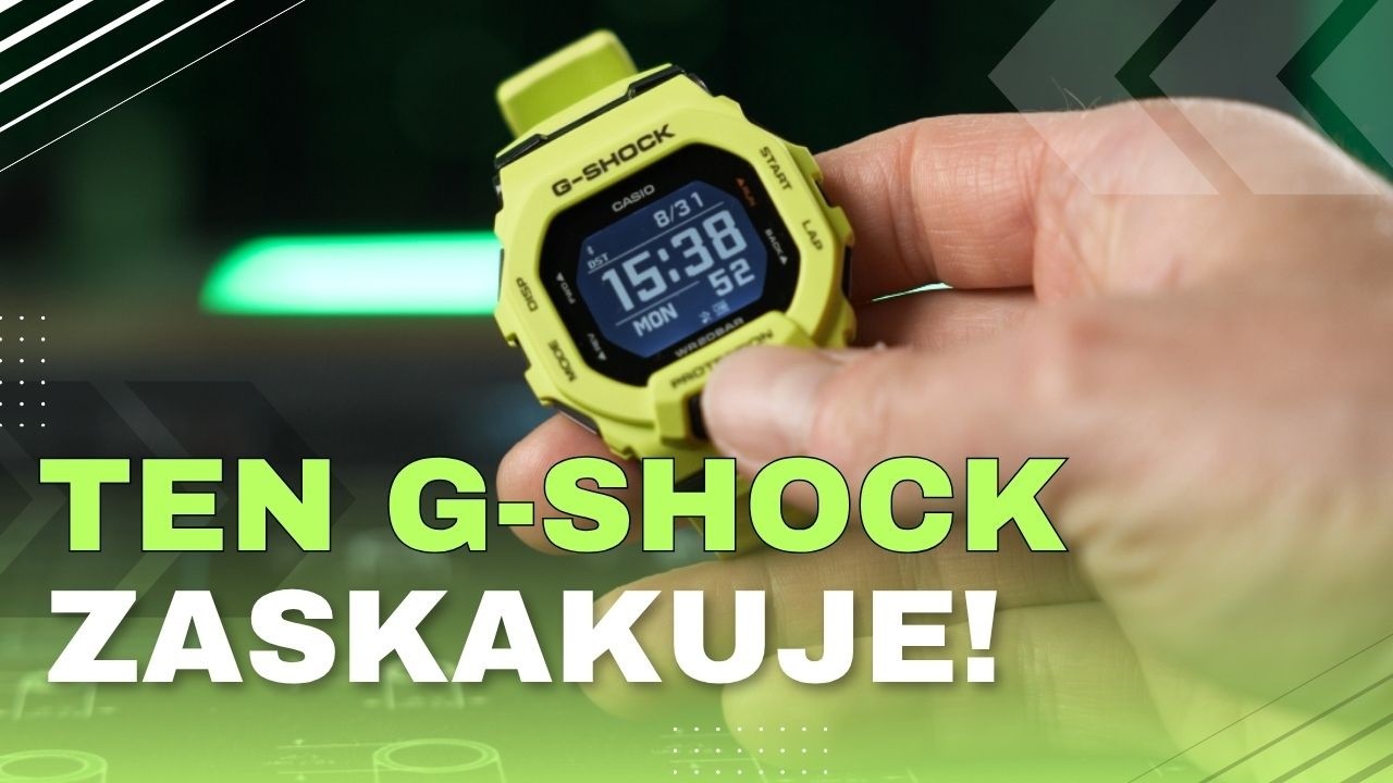 Idealny hybrydowy G-Shock? Recenzja Casio GBD-200