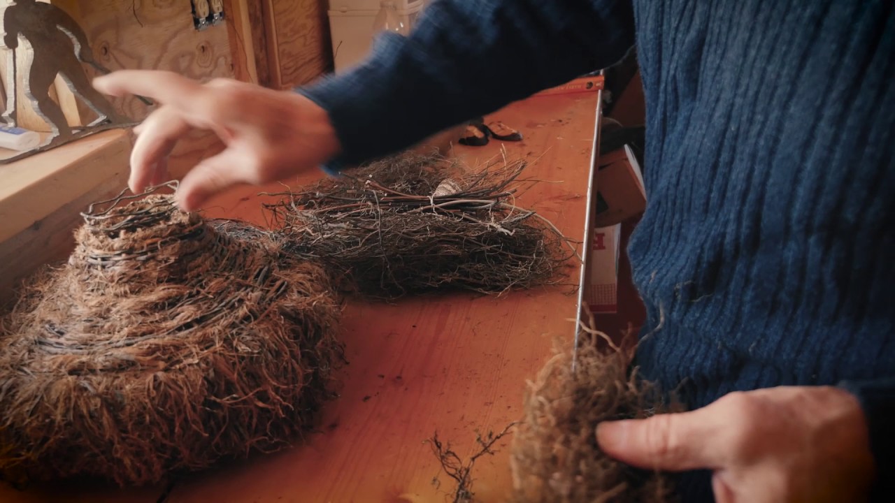 Bird Nest Basket Art with Atz Kilcher