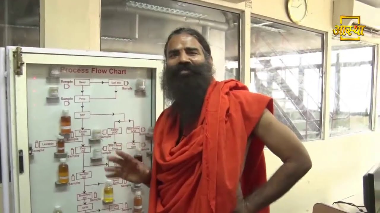 1-Natural Oil | 2-Physical Refine Oil | 3-Refine Oil | Ruchi Soya Flow Chart Process | Swami Ramdev