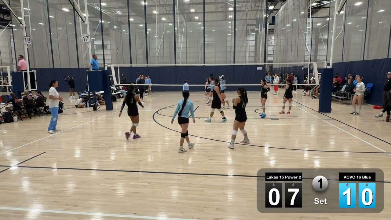 Lakas 15 Power 2 vs ACVC 16 Blue (1st set)
