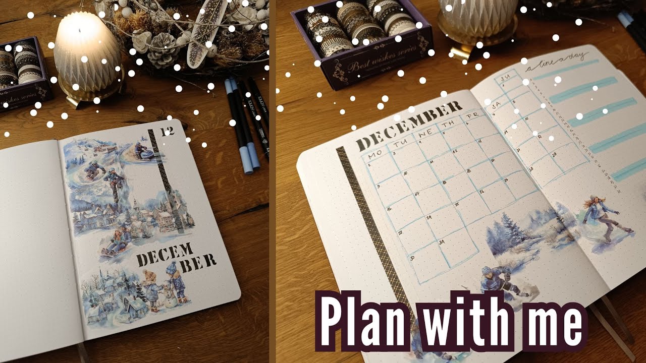 PLAN WITH ME | December Setup ❄️