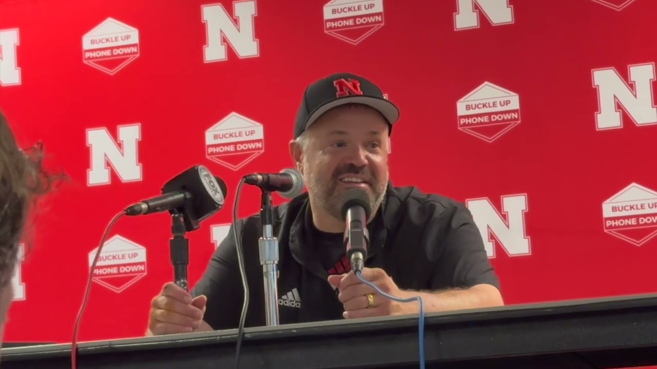 Press Conference: Matt Rhule - Nebraska at Ohio State