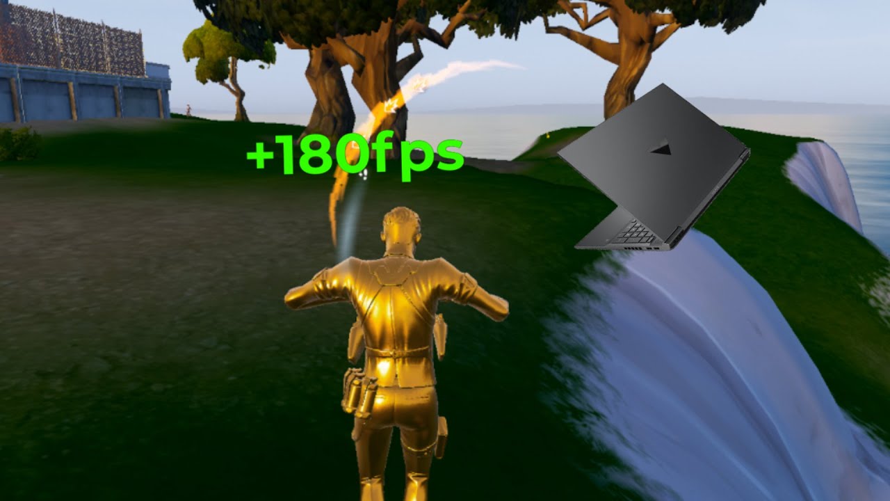 RTX 3050 HP Victus Gaming Laptop In Fornite Chapter 6!