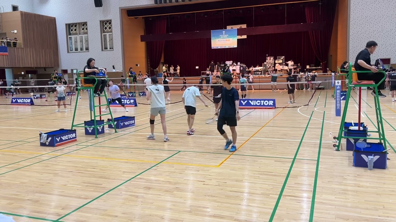 남양주 전국 배드민턴대회 20대 초심 혼복 예선 1경기