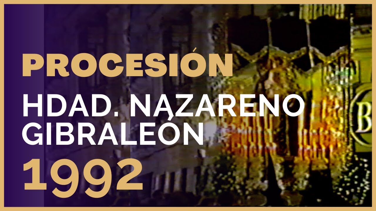 Hermandad del Nazareno de Gibraleón • Miércoles Santo 1992