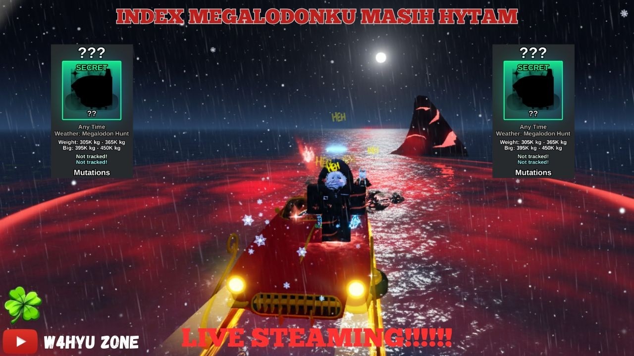FISH IT | MANCING DI MEGALODON ORI YUK