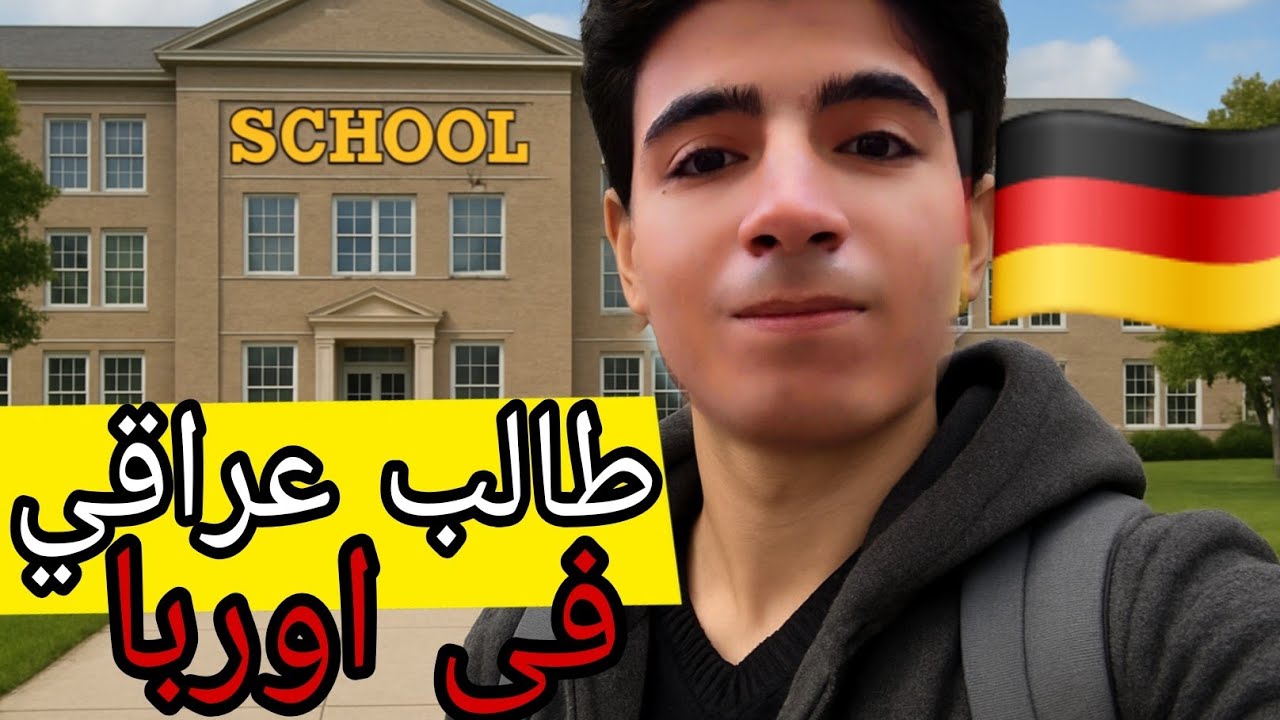 يوم من حياة طالب عراقي في ألمانيا 🇩🇪🇩🇪
