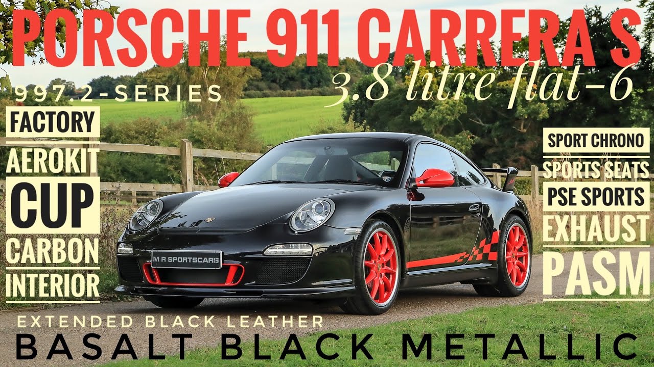 Porsche 911 Carrera S 997.2 Coupe Factory Aerokit Cup Carbon Fibre Interior PSE PASM Sport Chrono!