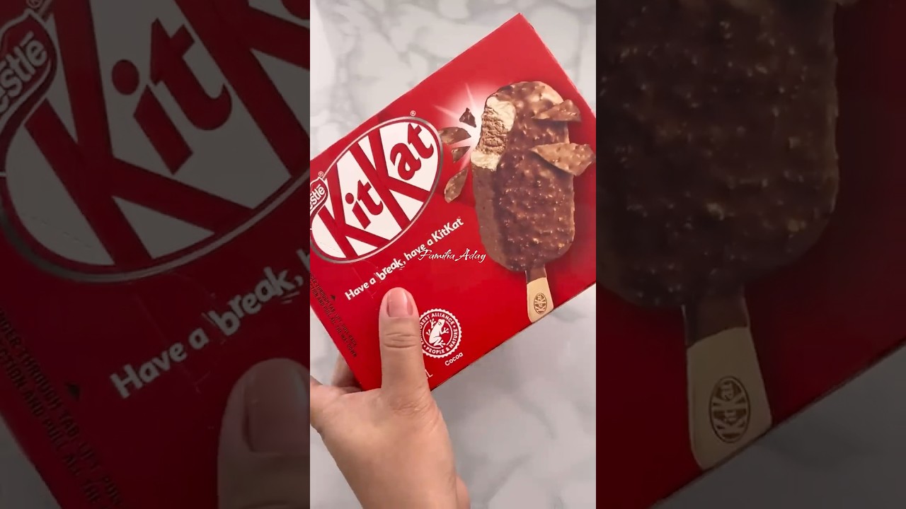Unboxing Kitkat Ice Cream #shorts #viral