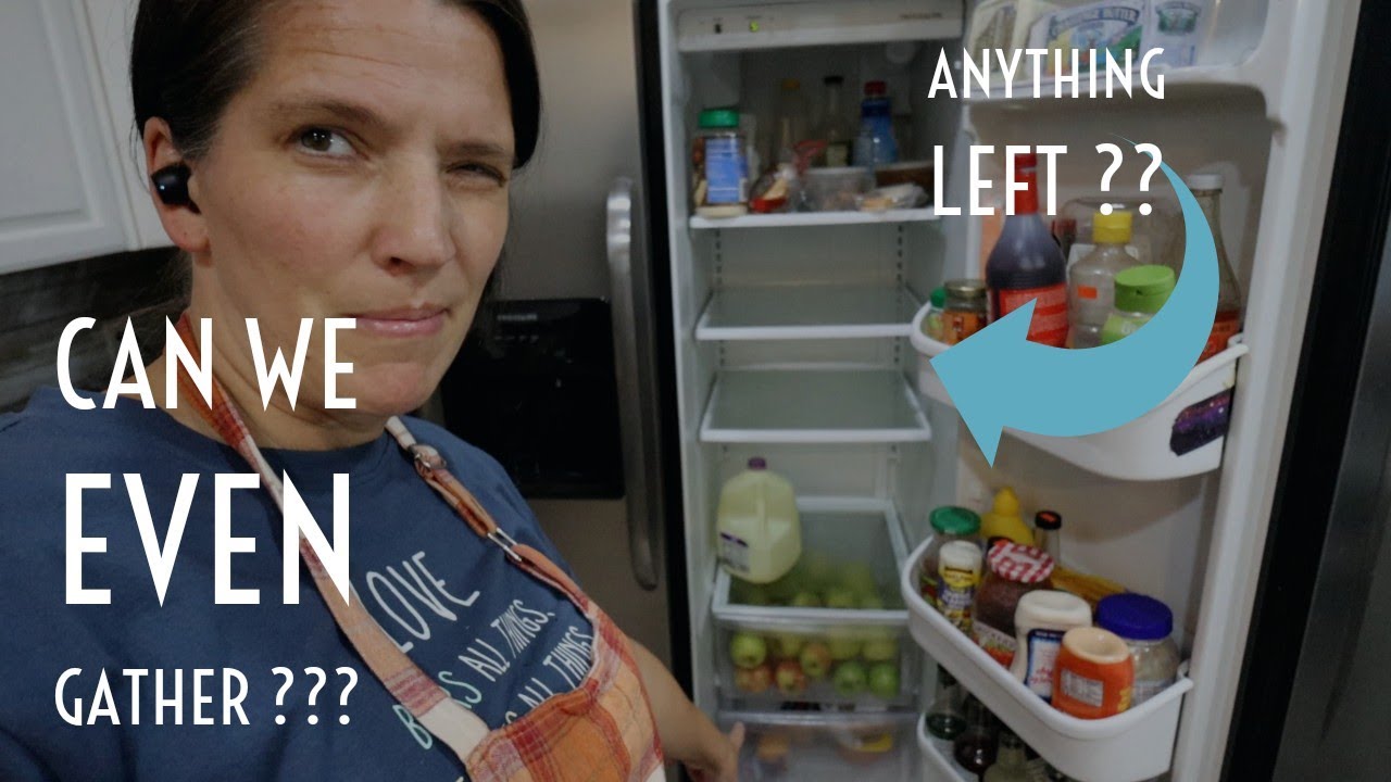 Gathering fragments after vacation with an empty refrigerator---can we do this?