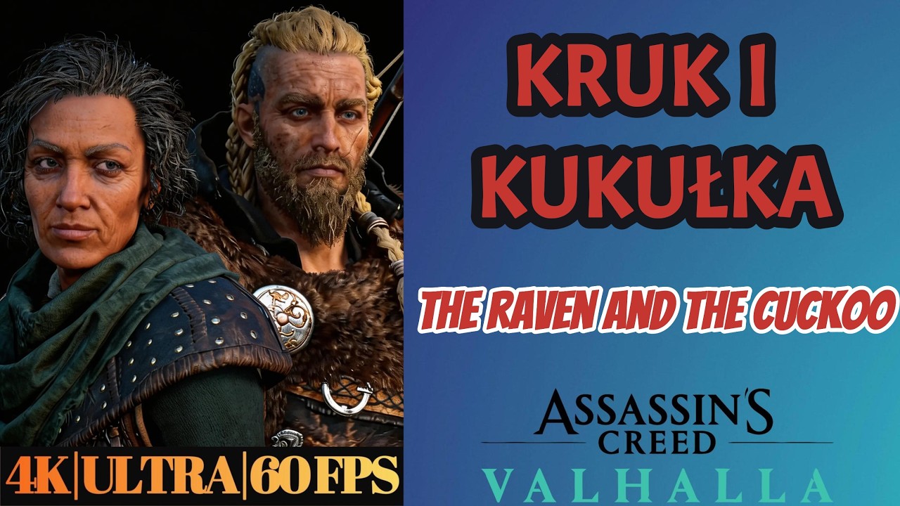 Assassin’s Creed Valhalla |  Kruk i kukułka | The Raven and the Cuckoo | Ultra | Gameplay 4k 60 fps