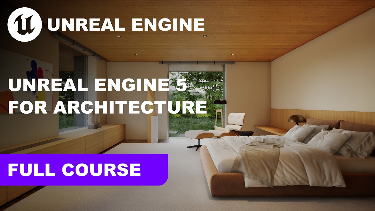 Unreal Engine 5.3 for Architecture & Interior Design | Blender + Unreal + DaVinci Tutorial
