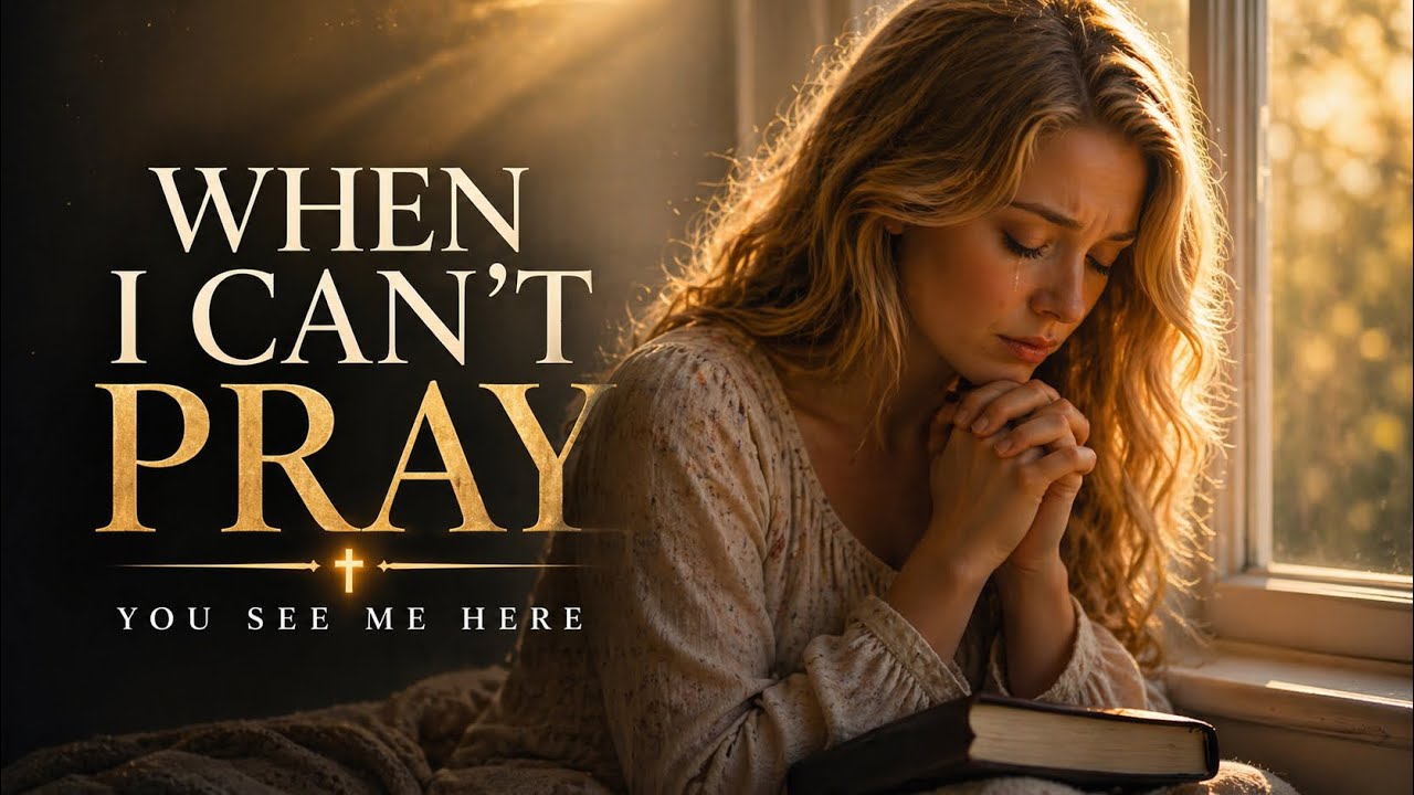 You See Me Here (When I Can’t Pray) | Soft Worship Song for Quiet Battles