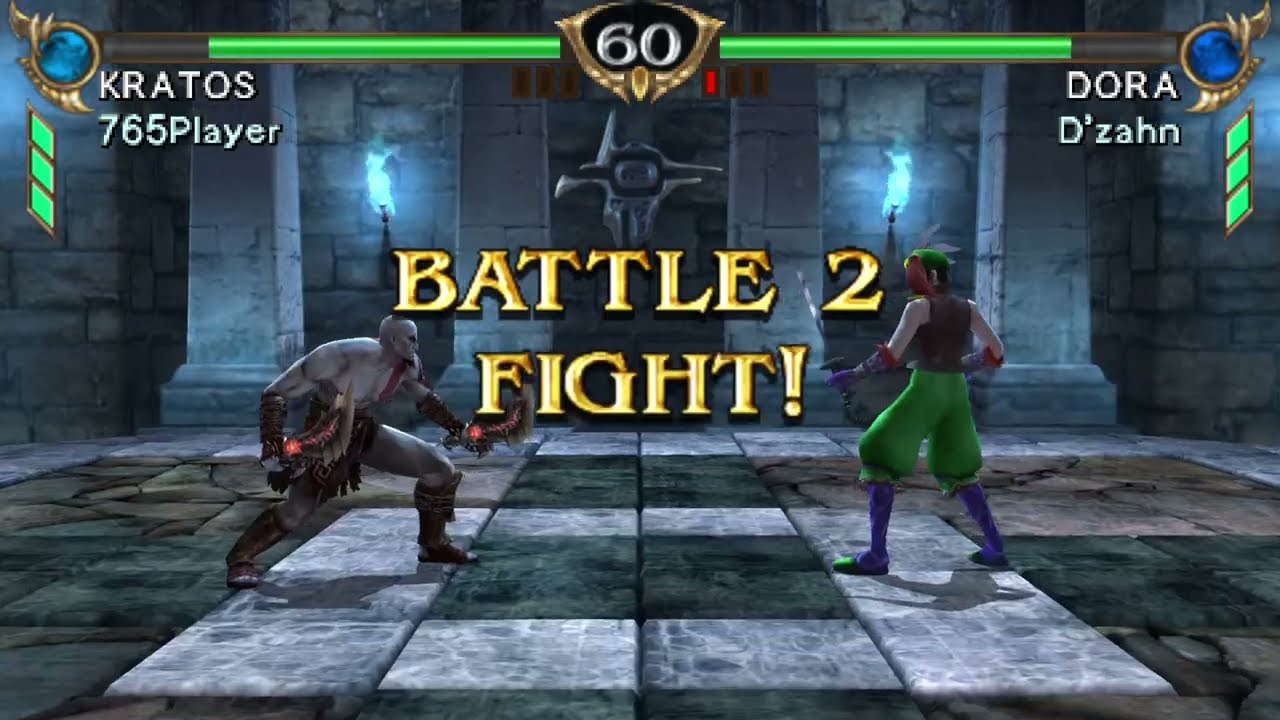 Soulcalibur: Broken Destiny -- Gameplay (PSP)