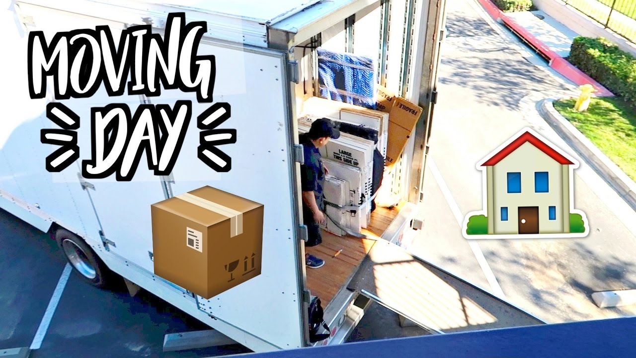 IT'S MOVING DAY!!! MOVING TO LA!!