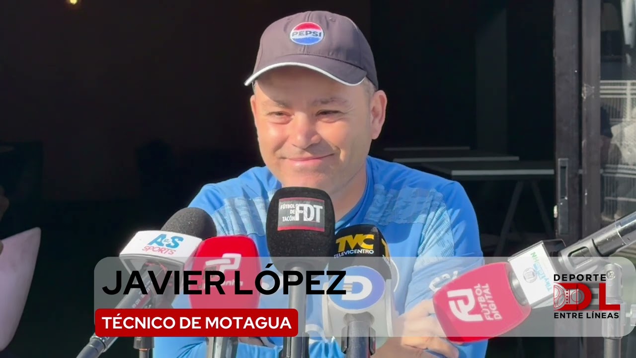 🗣️🎙️JAVIER LÓPEZ TÉCNICO DE MOTAGUA 🦅🏆