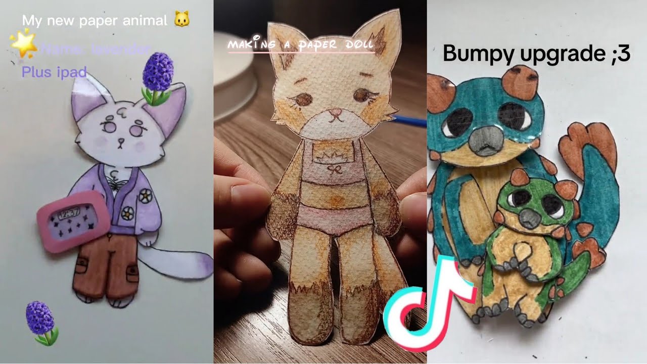 Paper Animals💎 DIY TikTok Compilation #74