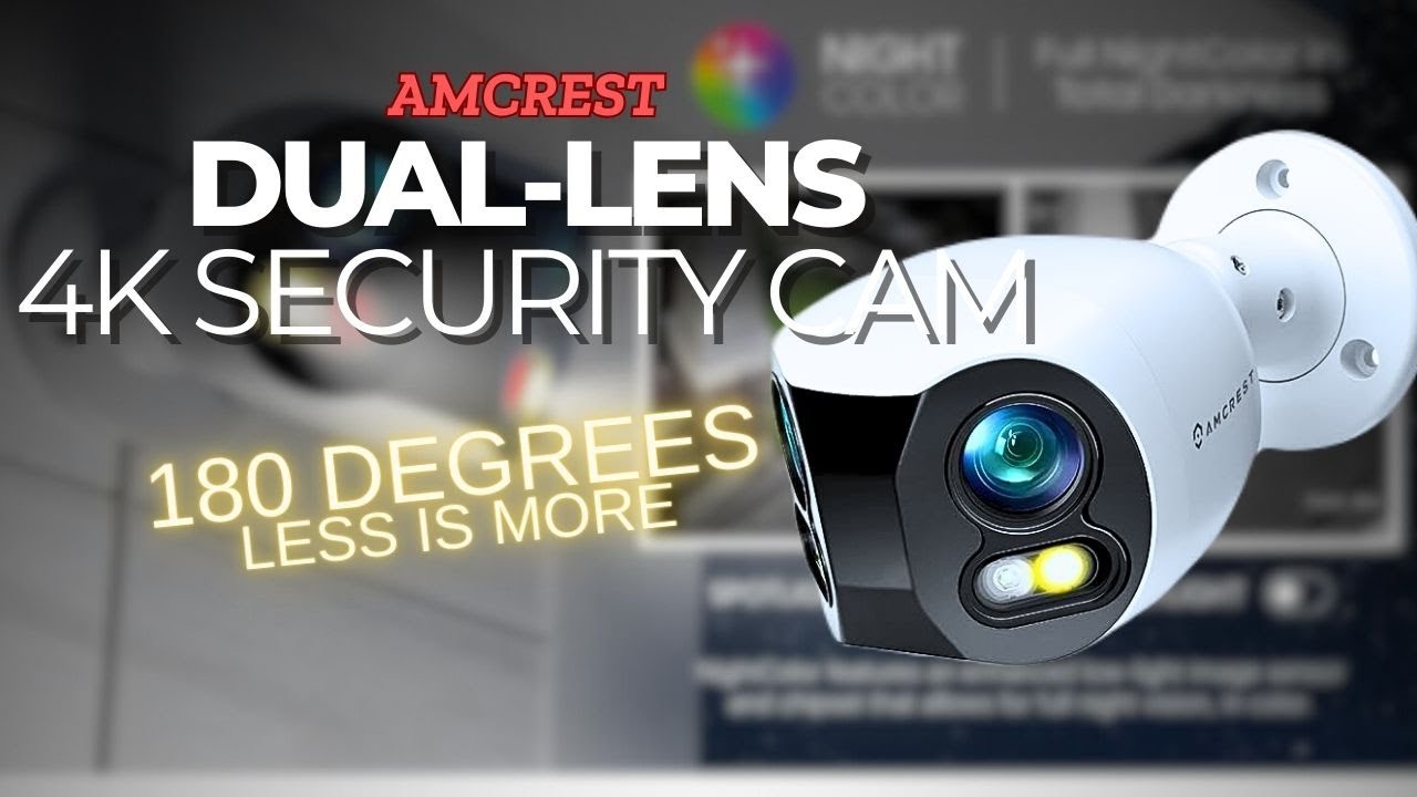Dual-Lens 180 degrees POE IP Camera || The Perfect Budget Security Camera