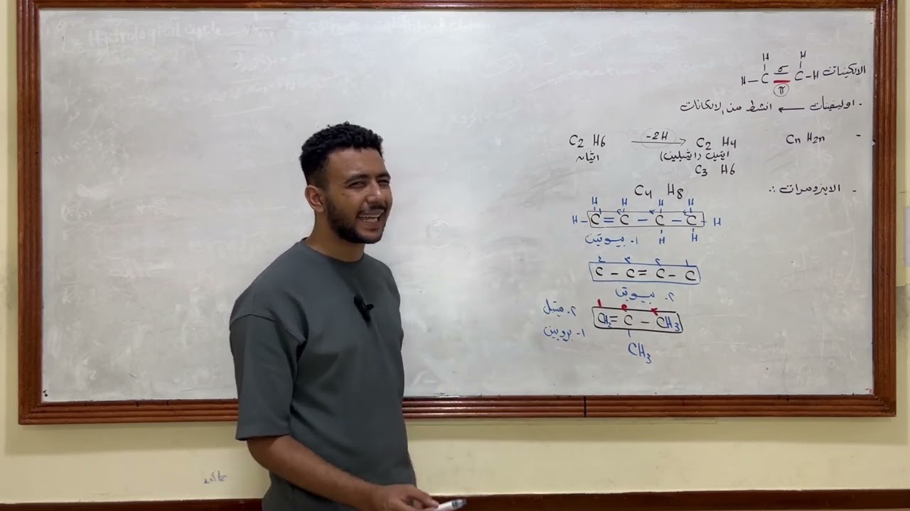 شرح الالكينات وغاز الايثين للصف الثالث الثانوي 🧑‍🔬🧑‍🔬