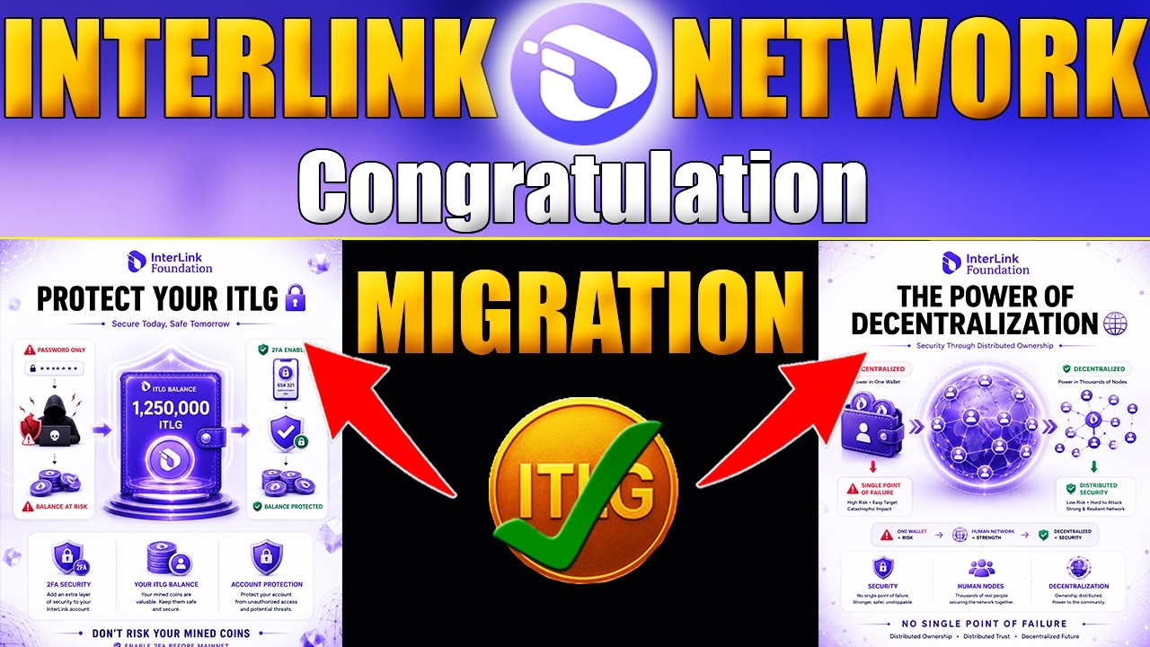 Interlink Urgent Update | How to Secure Account in Interlink Network &ndash; Last Step Before Verification