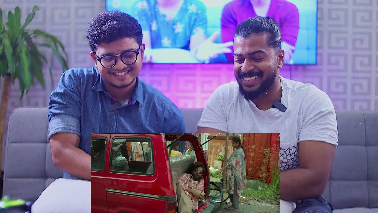Pushpa Trailer reaction  | Allu Arjun | Rashmika | Fahadh Faasil | Sukumar | DSP | fazvlog