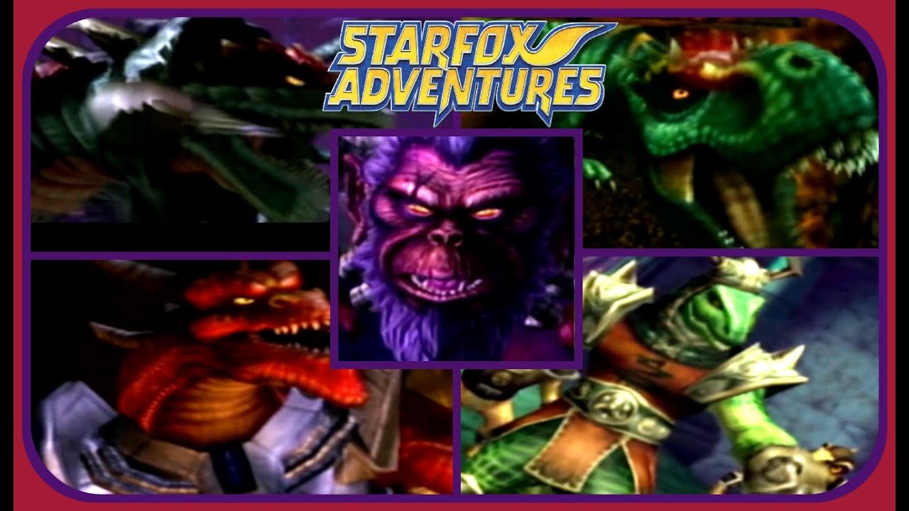 Star Fox Adventures: All Boss Encounters - No Damage