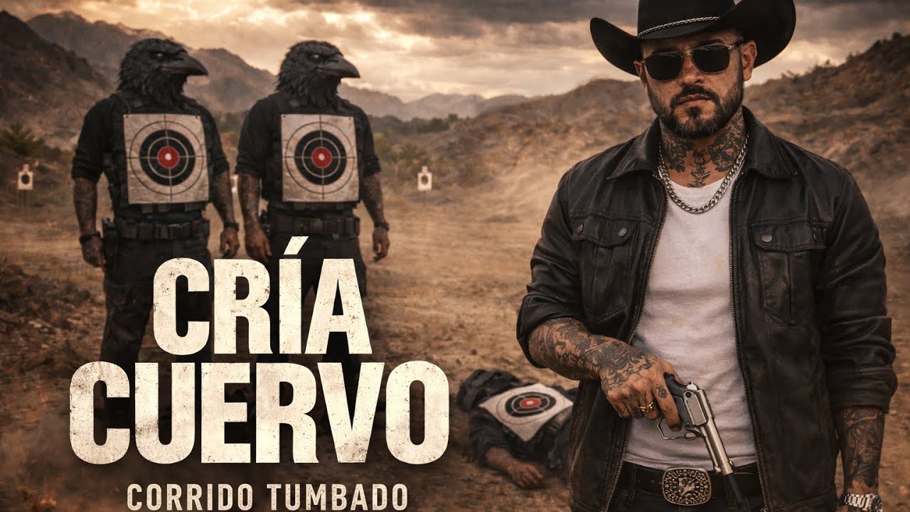 CRÍA CUERVO 🐦‍⬛🔥 | “Te Sacarán Los Ojos” Corrido Tumbado Bélico