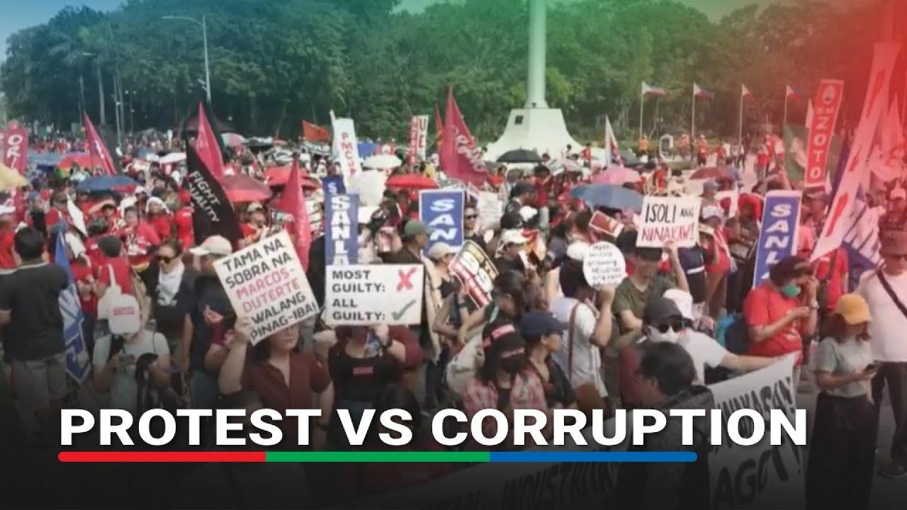 Thousands rally in Manila as anger reaches 'boiling point' over corruption allegations