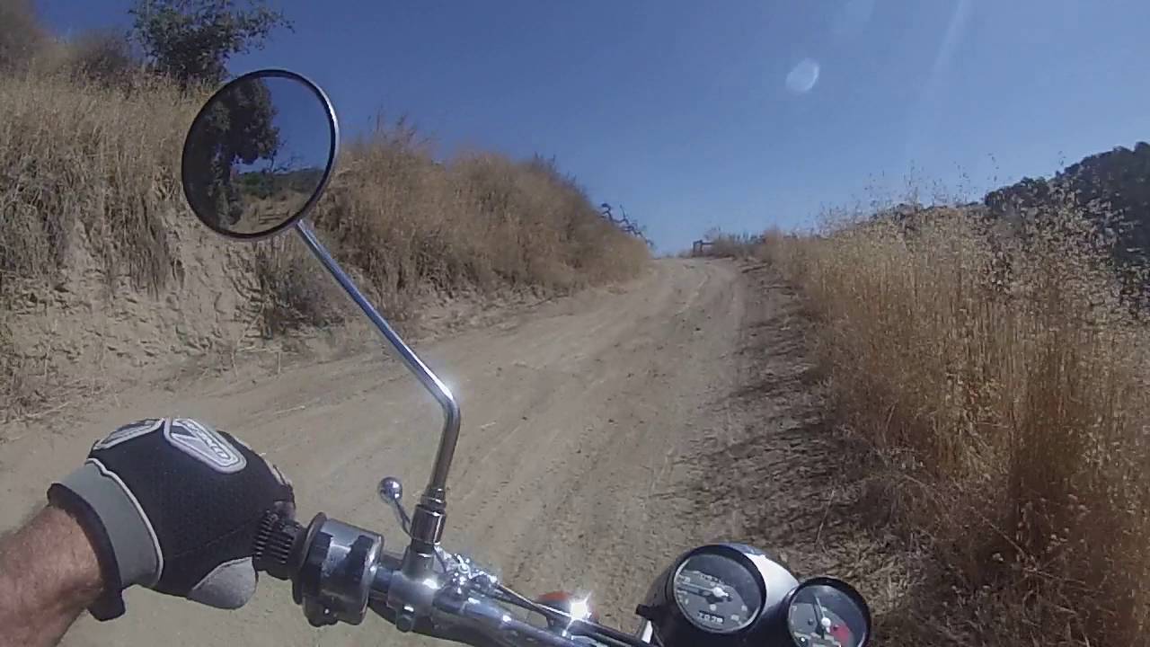 Riding Hollister Hills on a 1975 SUZUKI TS250