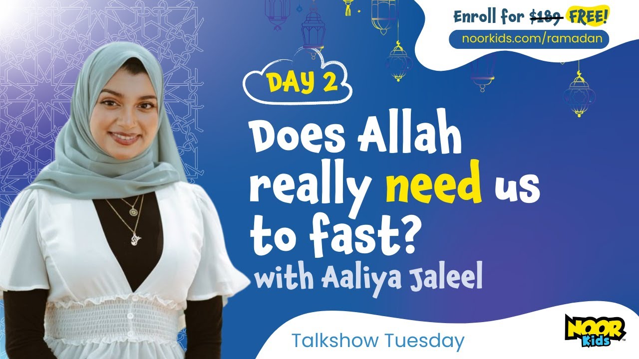 Why Fasting Is More Than Just Skipping Food! | Noor Kids Ramadan Camp 2025