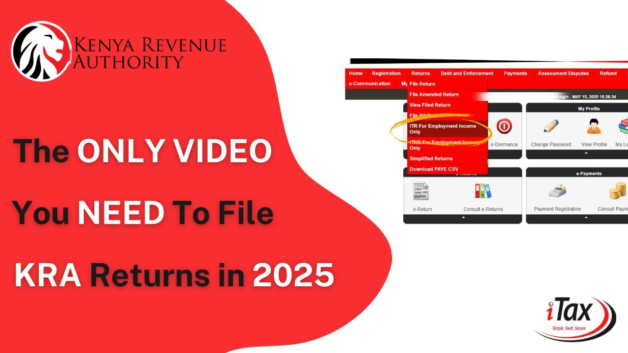 How To File KRA Returns Using P9 in 2025 (With SHIF & Housing Levy Relief Explained)
