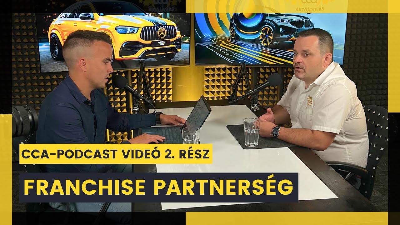 CCA-Cleancar PodCast 2.rész / Franchise partnerség