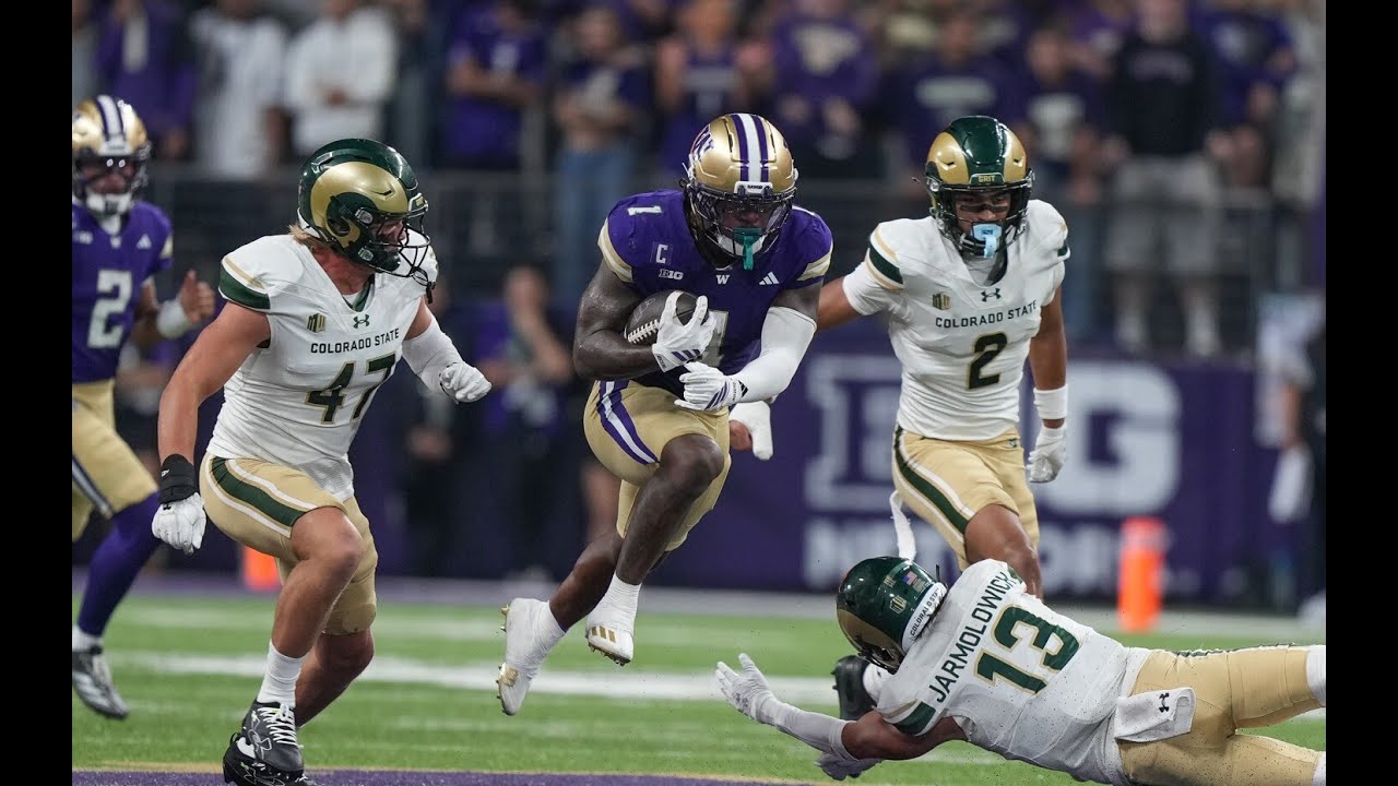 Jonah Coleman vs Colorado State 2025