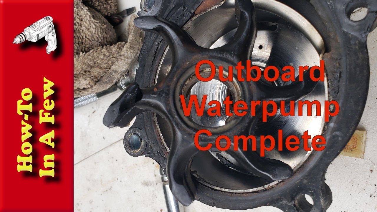 How To: Replace The Waterpump on an Evinrude / Johnson Outboard (Complete)
