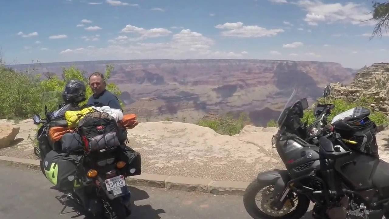 Bike trip part1Grand Canyon  Yamaha Super Tenere 1200