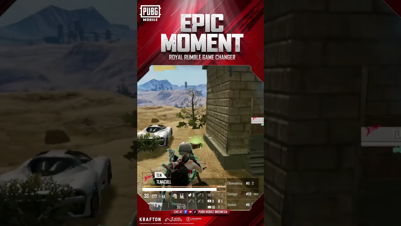 PUBG MOBILE | ROYAL RUMBLE GAME CHANGER - Epic Moment Match 5  #pubgmobile #pubgmobileindonesia