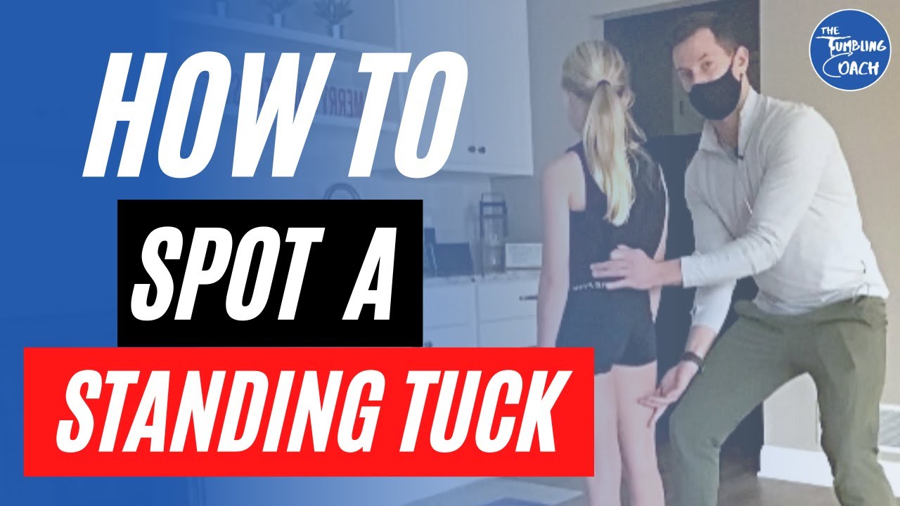 HOW TO: Spot A Back Tuck For Beginners - At Home Tutorial