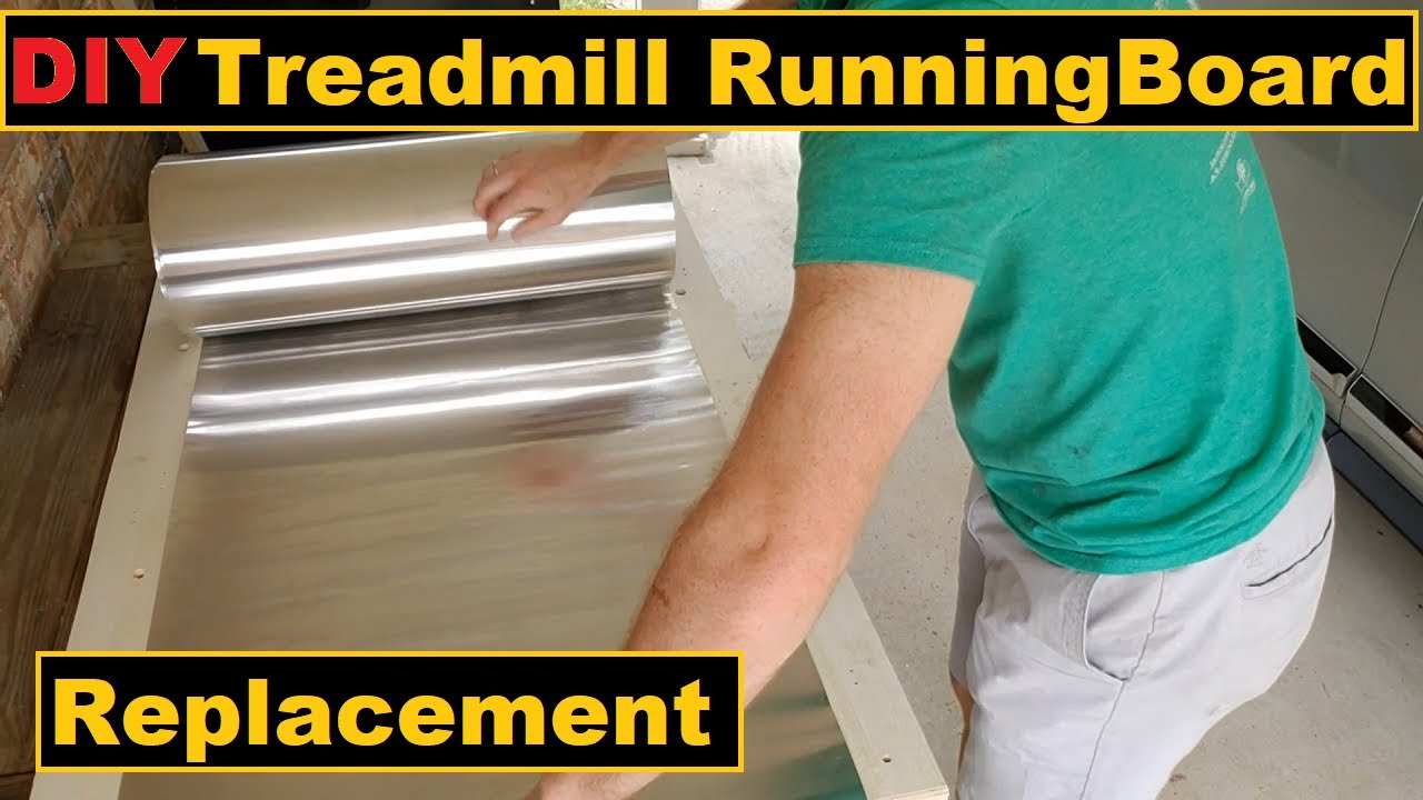 DIY Making Treadmill Running Board From Scratch: Slick Surface Application. Part 3