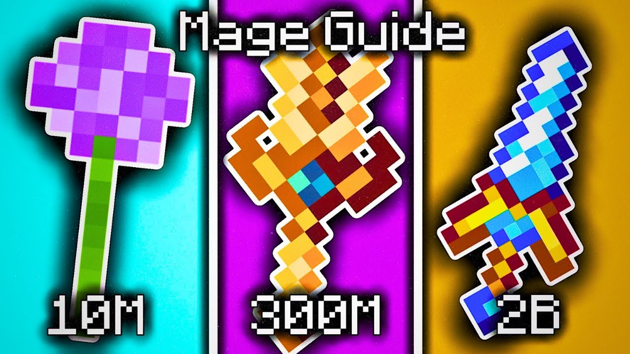 A complete mage progression guide! (Hypixel Skyblock)