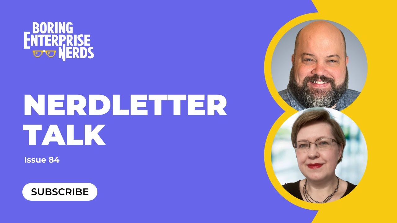 Nerdletter Talk Issue 84