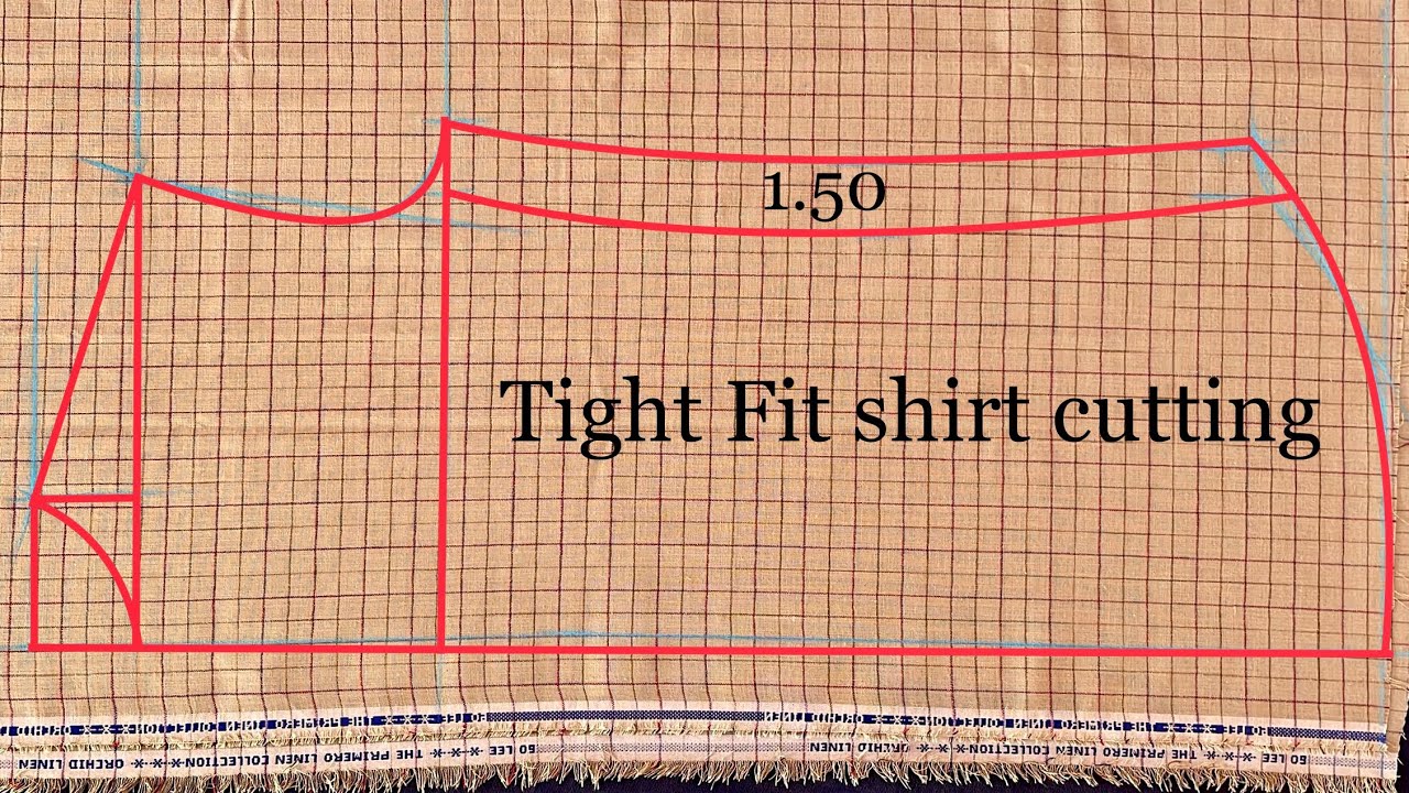 Men’s perfect fitting shirt cutting easy method 2022 / shirt cutting method simple steps